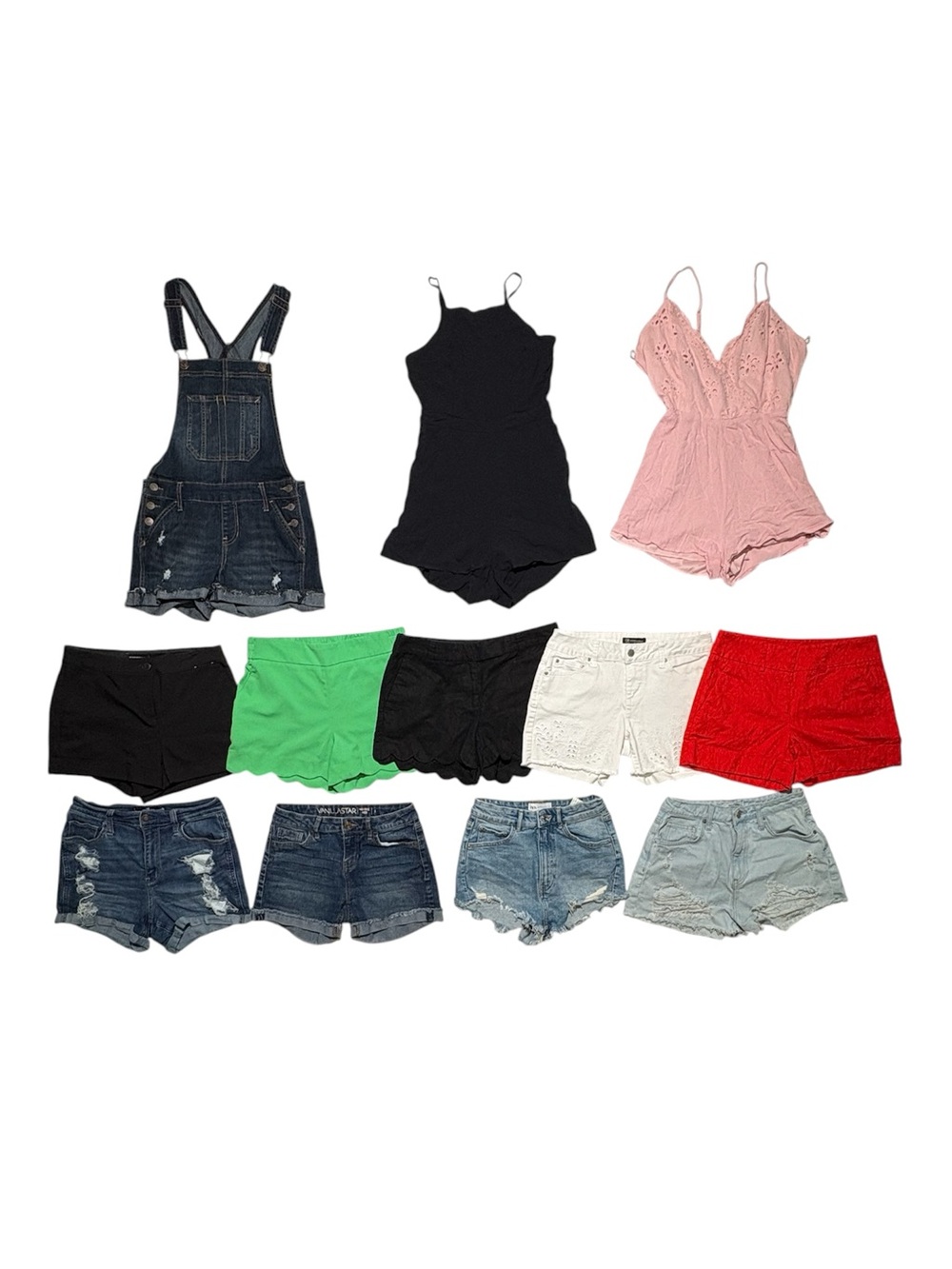 bundle of 53 women’s summer clothes size XS, tops, bottoms, swimsuits - Picture 2 of 15